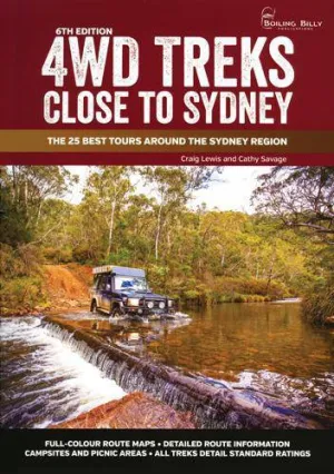 Boiling Billy 4WD treks Close to Sydney camp map guide sale waterproof hiking map topographic camping map
