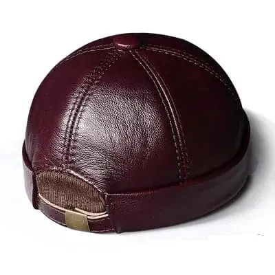 Boston Genuine Leather Docker Cap