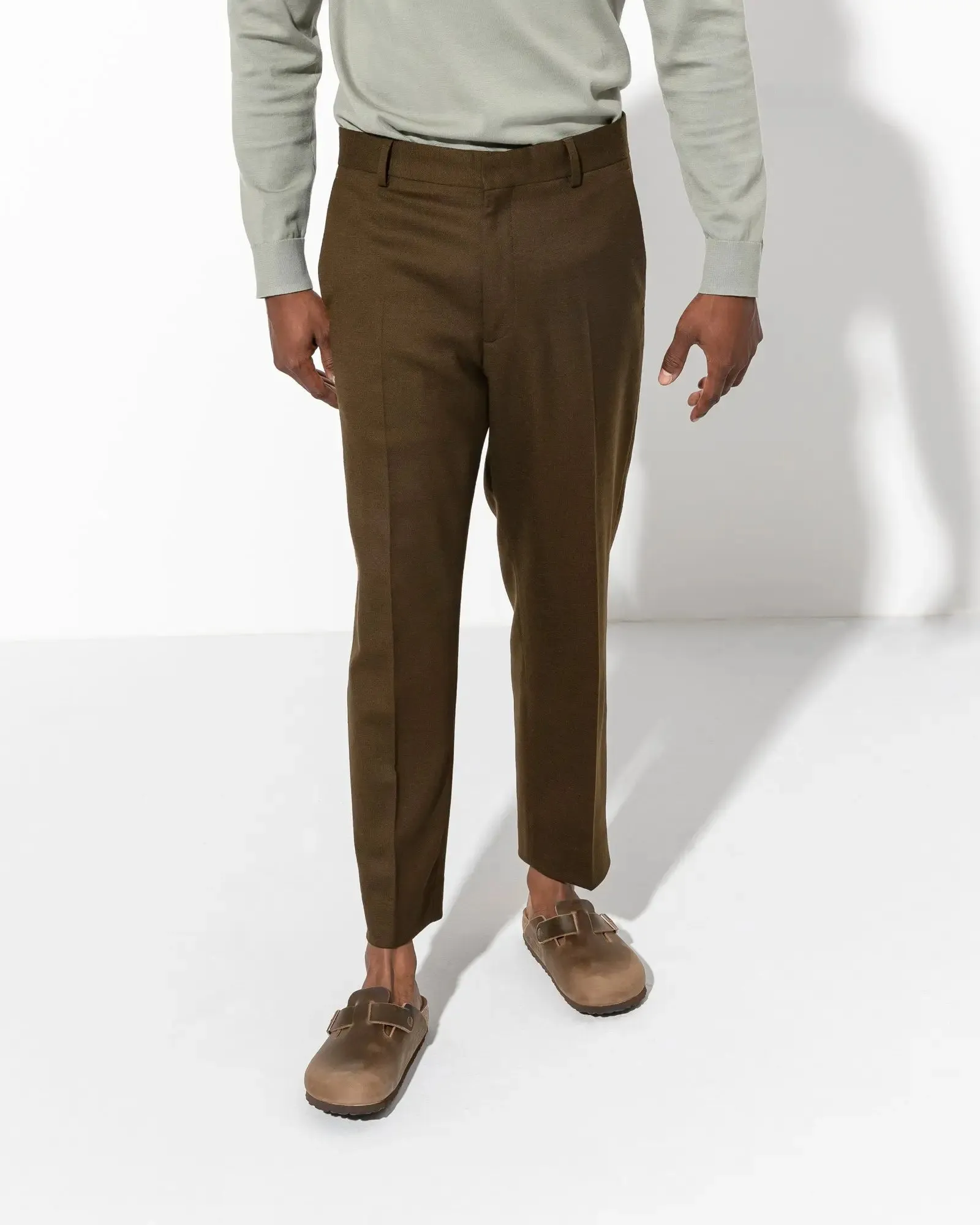 Sandales Boston en Brun Tabac