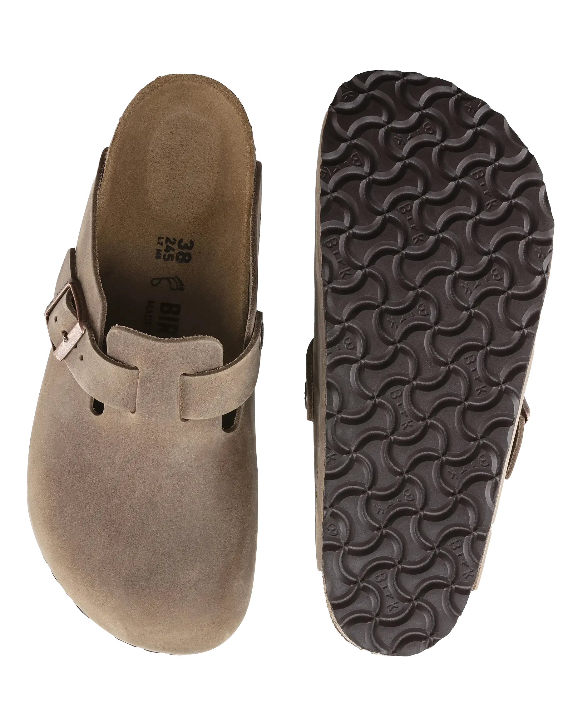 Sandales Boston en Brun Tabac