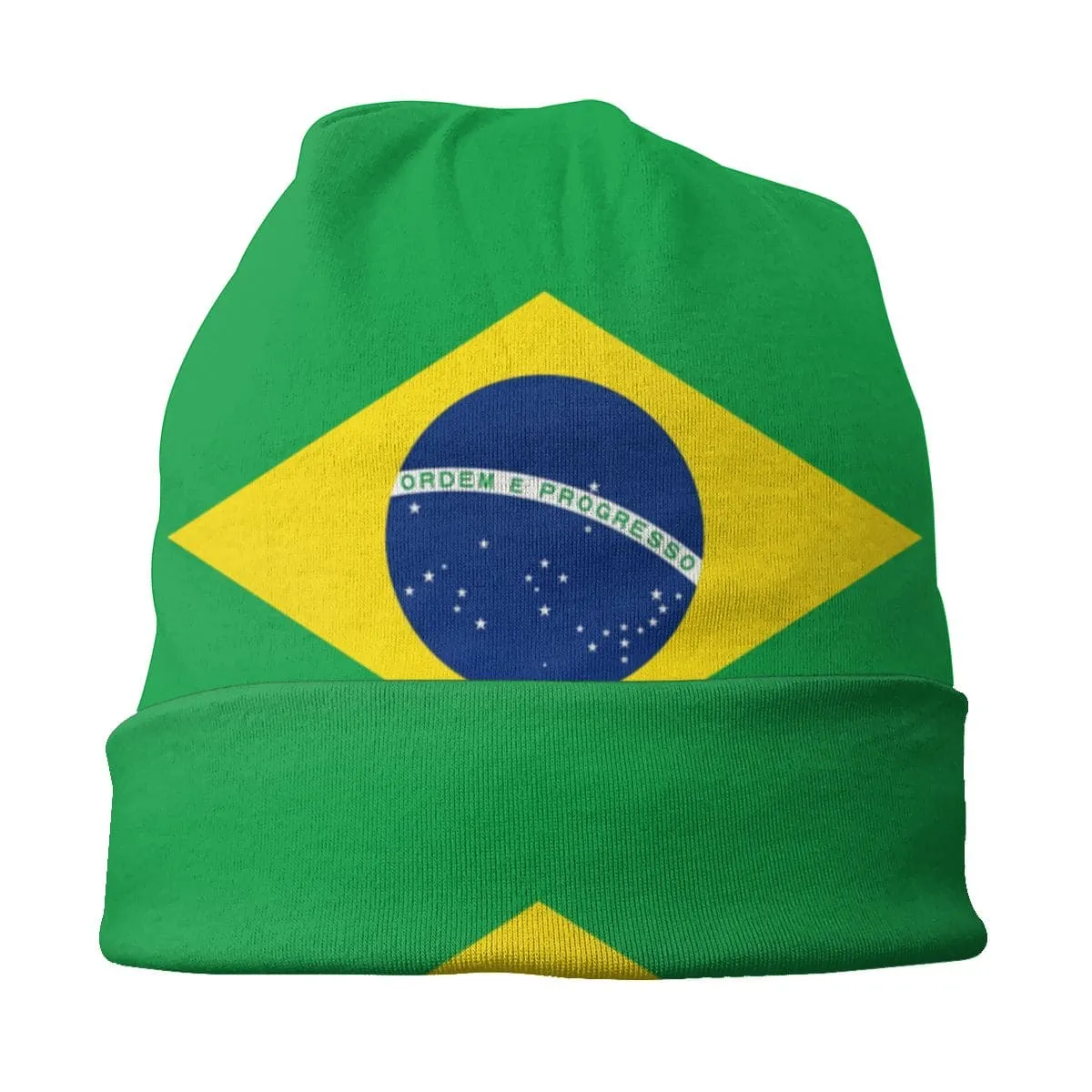 Brazil Flag Classic Beanie
