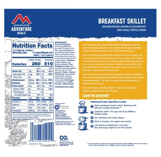 Breakfast Skillet - Pouch