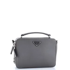 Brique Crossbody Bag Saffiano Leather Small anti-theft crossbody bags sale