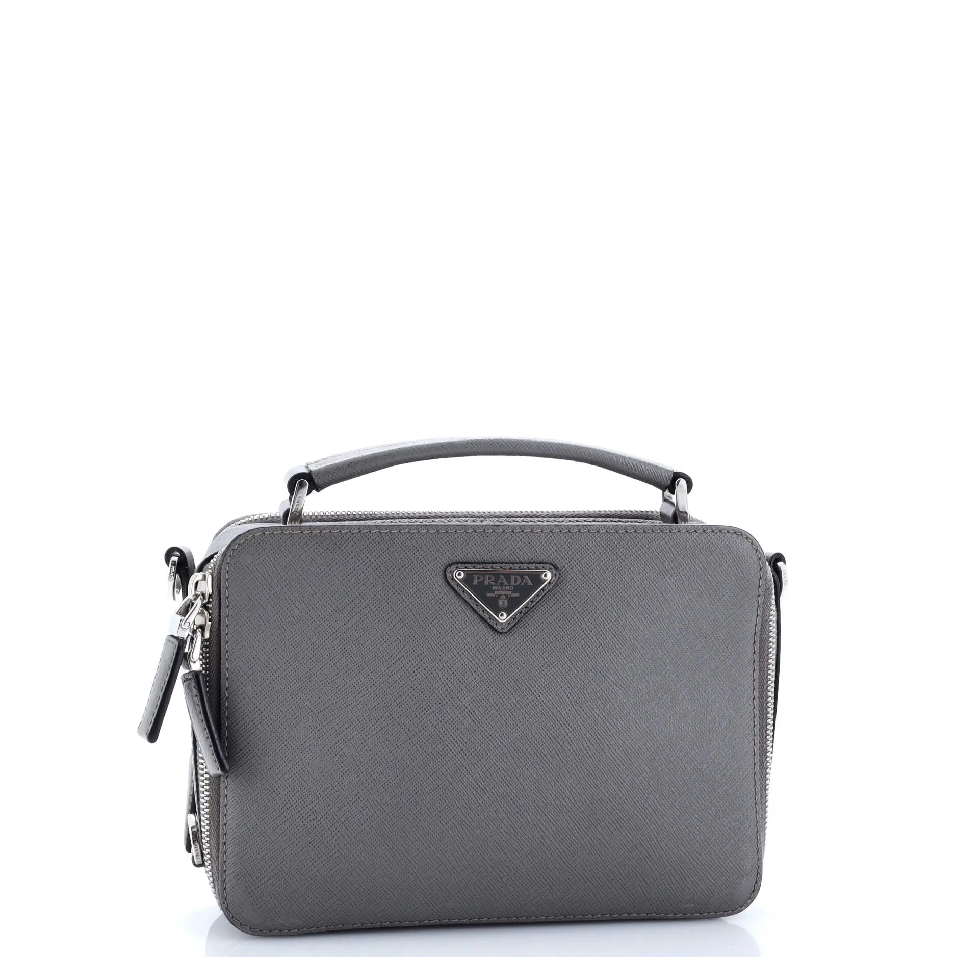 Brique Crossbody Bag Saffiano Leather Small anti-theft crossbody bags sale