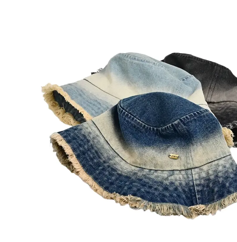 Brookland Faded Denim Bucket Hat