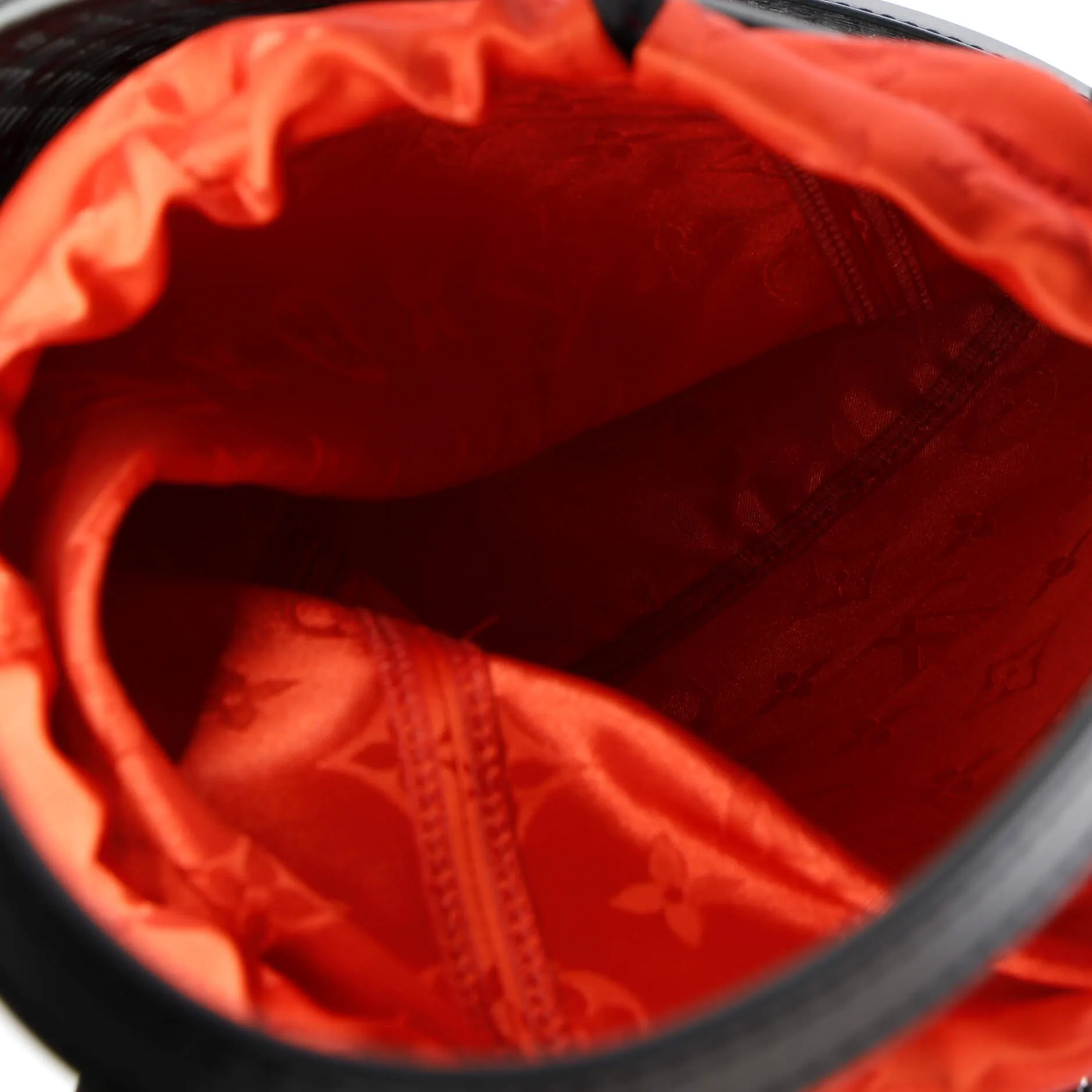 Bucket Bag Monogram Lace Leather PM