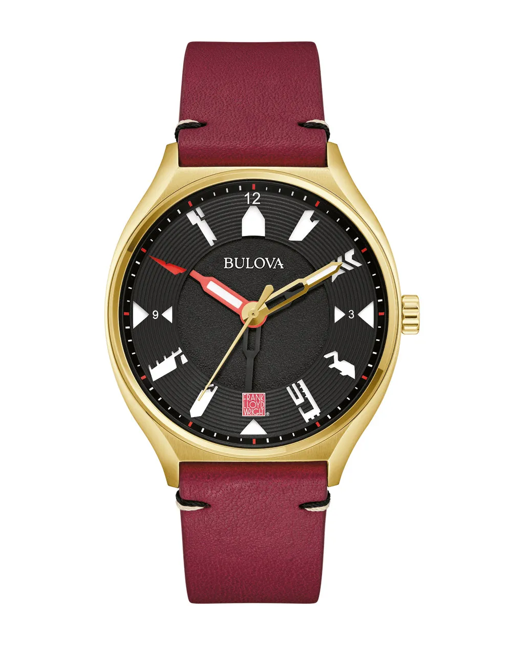 Bulova Frank Lloyd Wright USONIA Limited Edition Watch for Collectors 97A192 