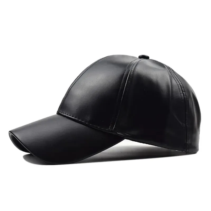 Burbank Leather Baseball Cap