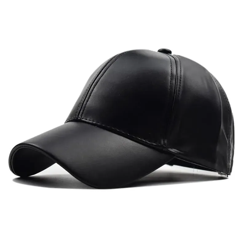 Burbank Leather Baseball Cap