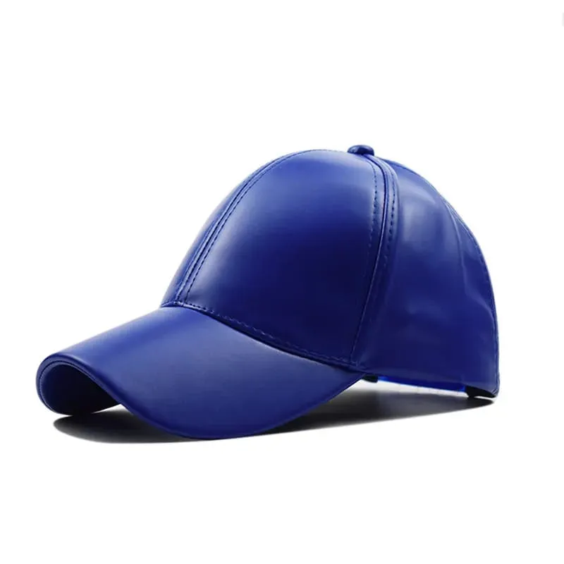 Burbank Leather Baseball Cap