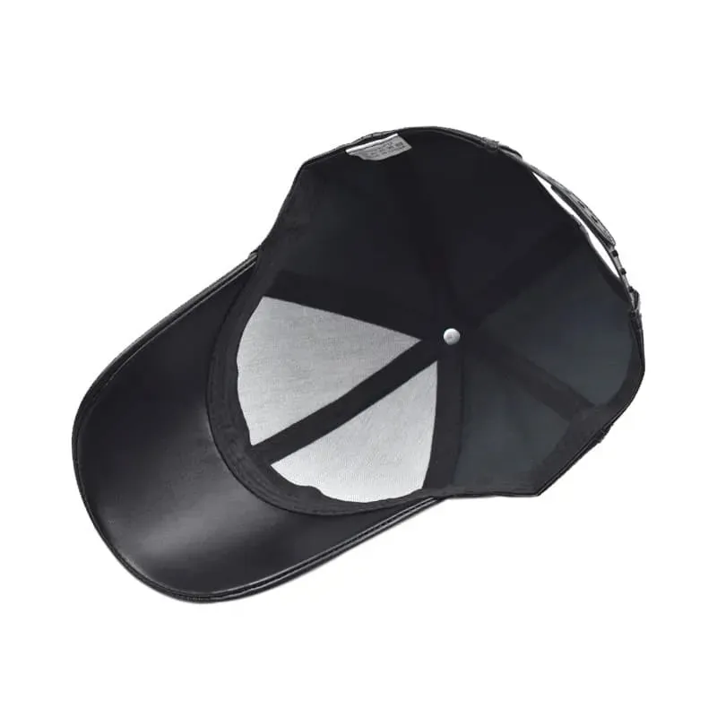 Burbank Leather Baseball Cap