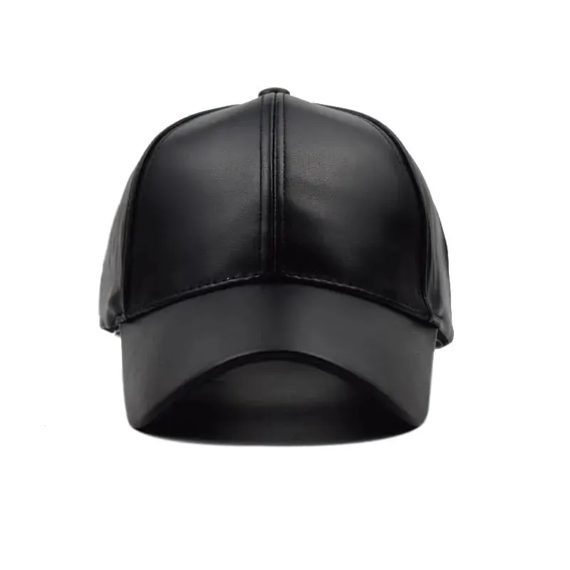 Burbank Leather Baseball Cap