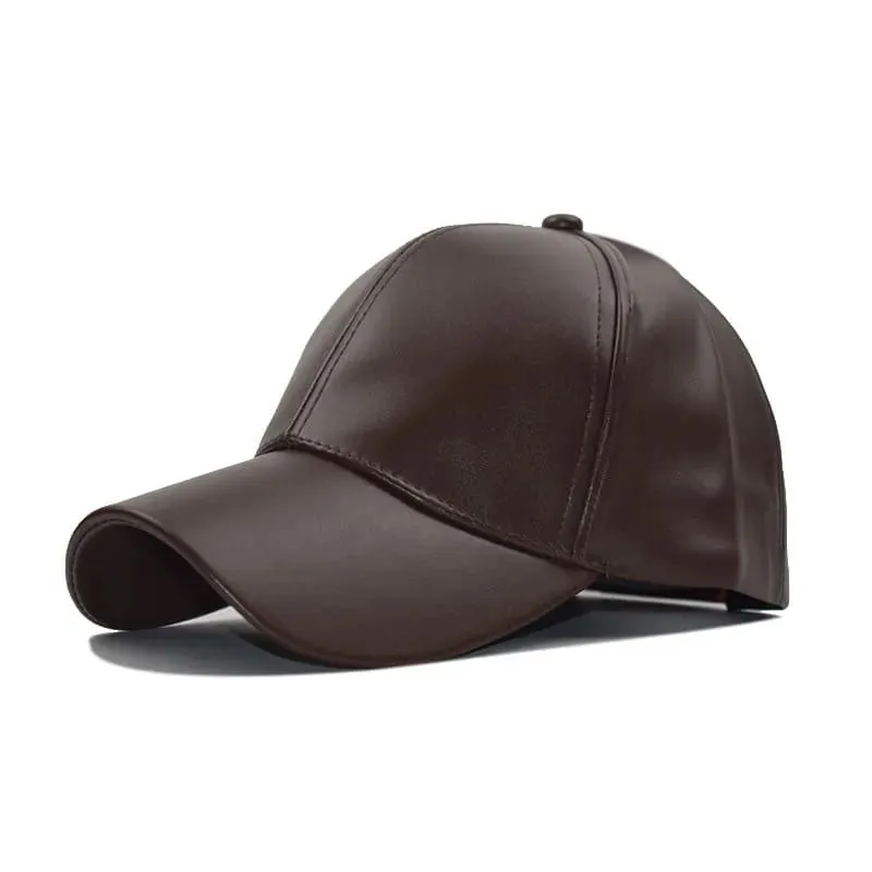 Burbank Leather Baseball Cap