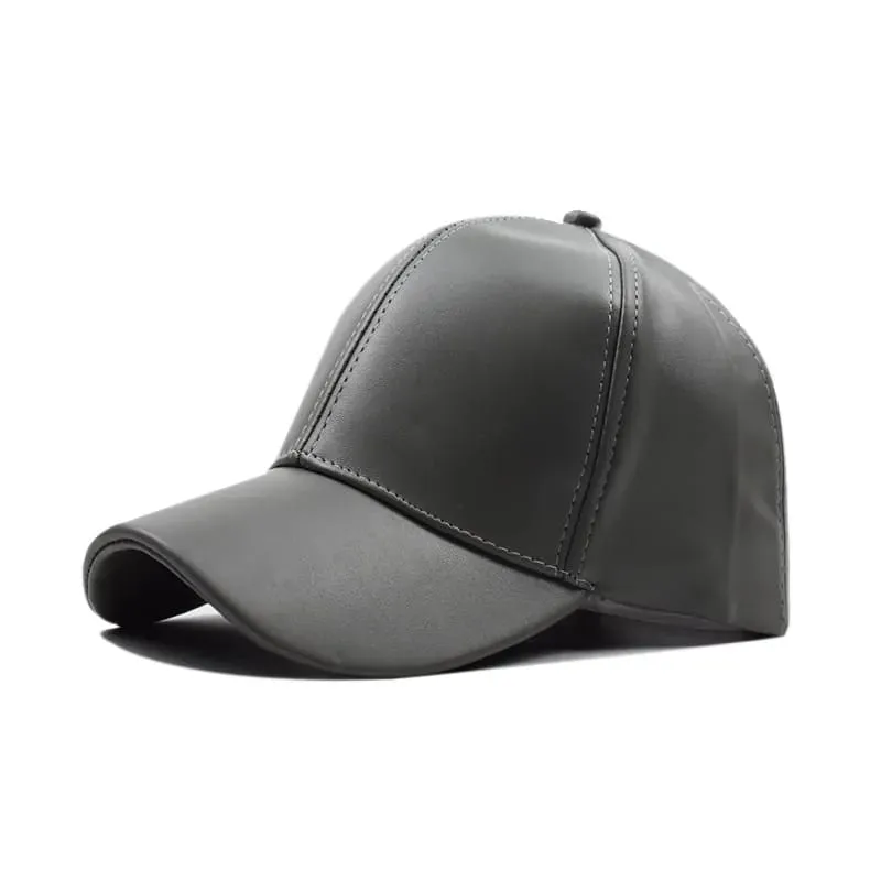 Burbank Leather Baseball Cap