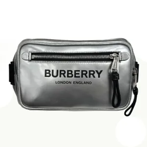 Burberry Canvas Leather Shoulder Bag Sling Bag (Pre-Owned) belt bags on sale