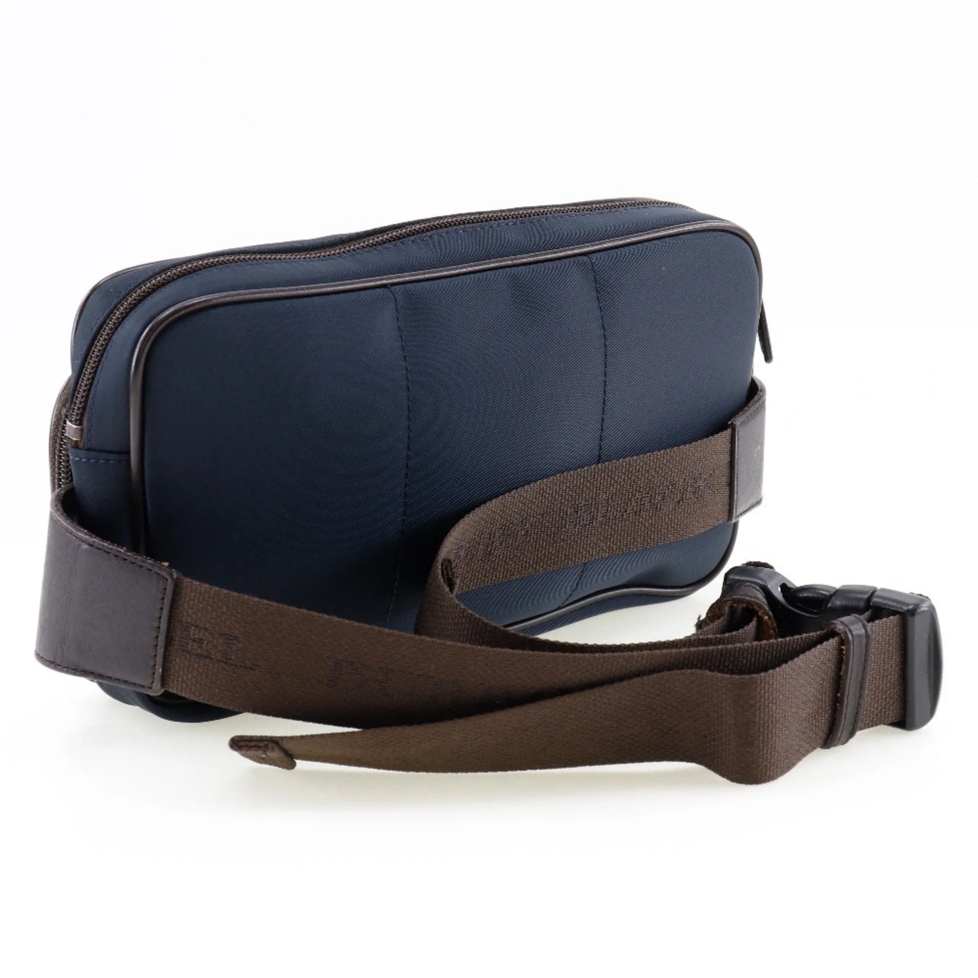 Burberry Label Nylon Sling Bag (Pre-Owned)