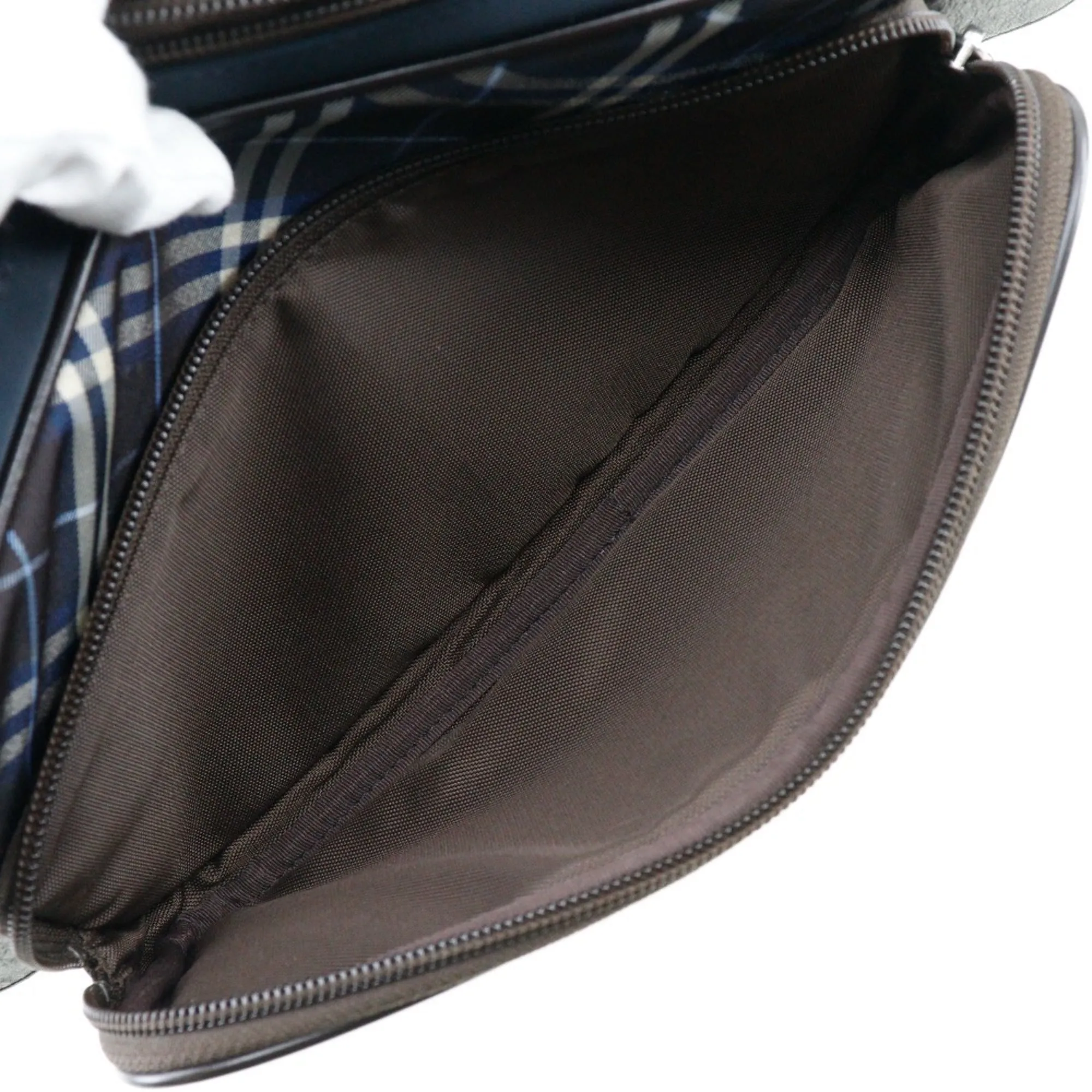Burberry Label Nylon Sling Bag (Pre-Owned)