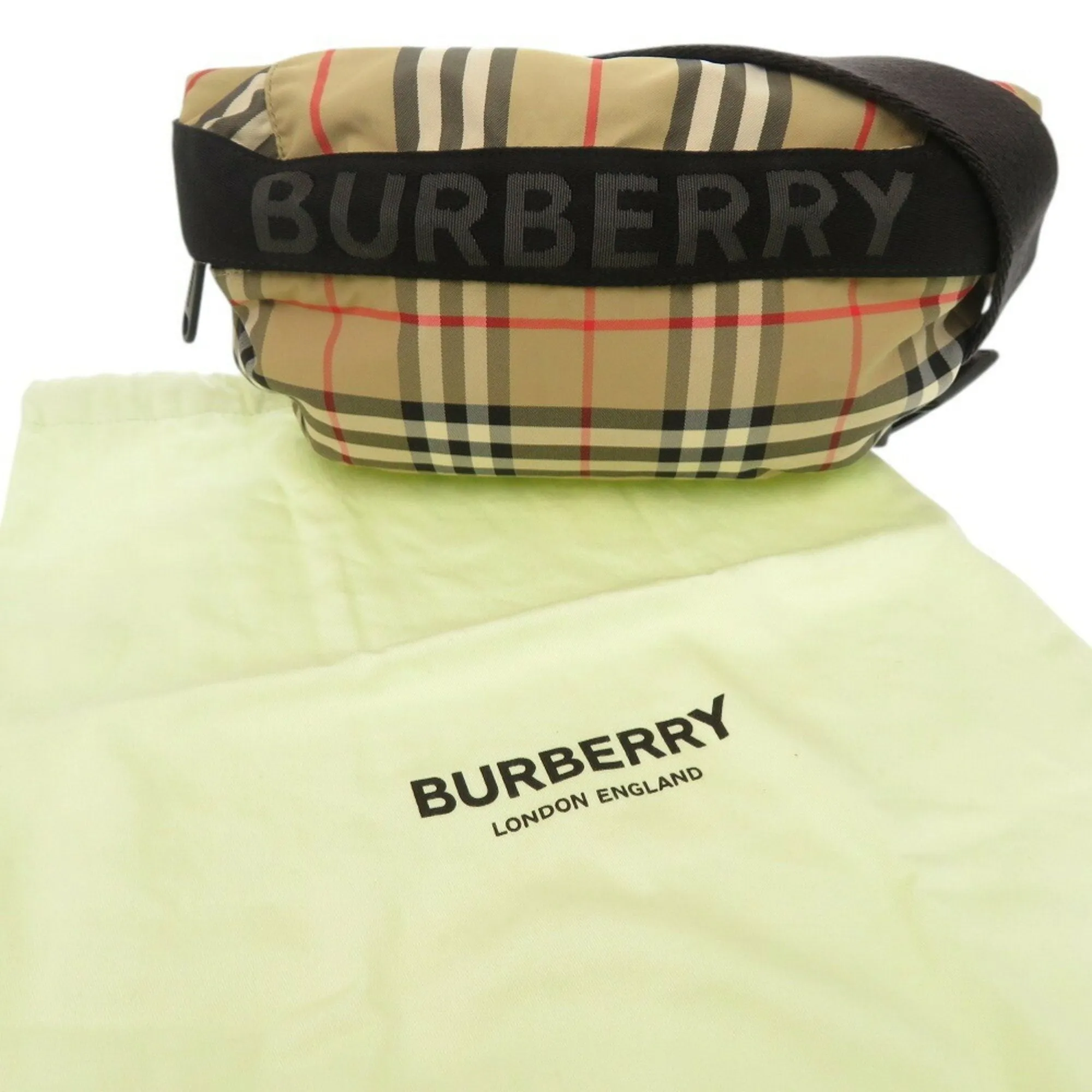 Burberry Nylon Fanny Pack Sling Bag (Pre-Owned)