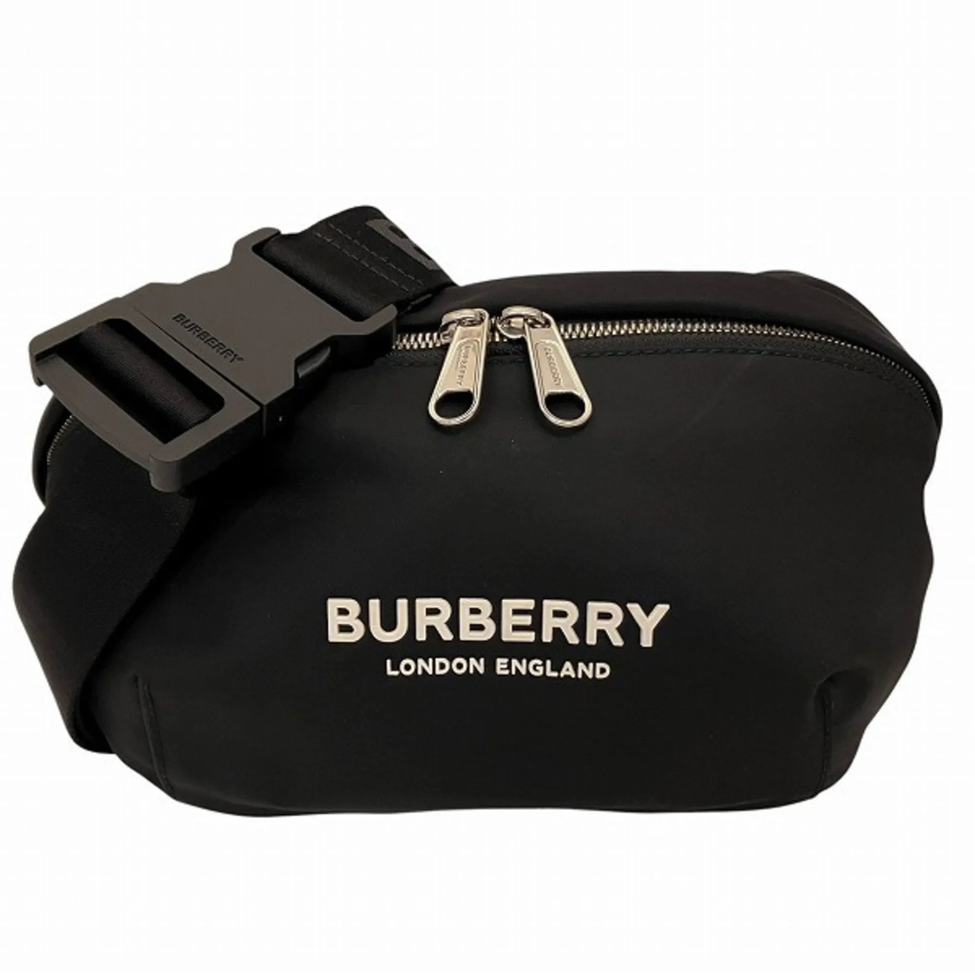 Burberry Nylon Leather Fanny Pack (Pre-Owned) belt bags on sale