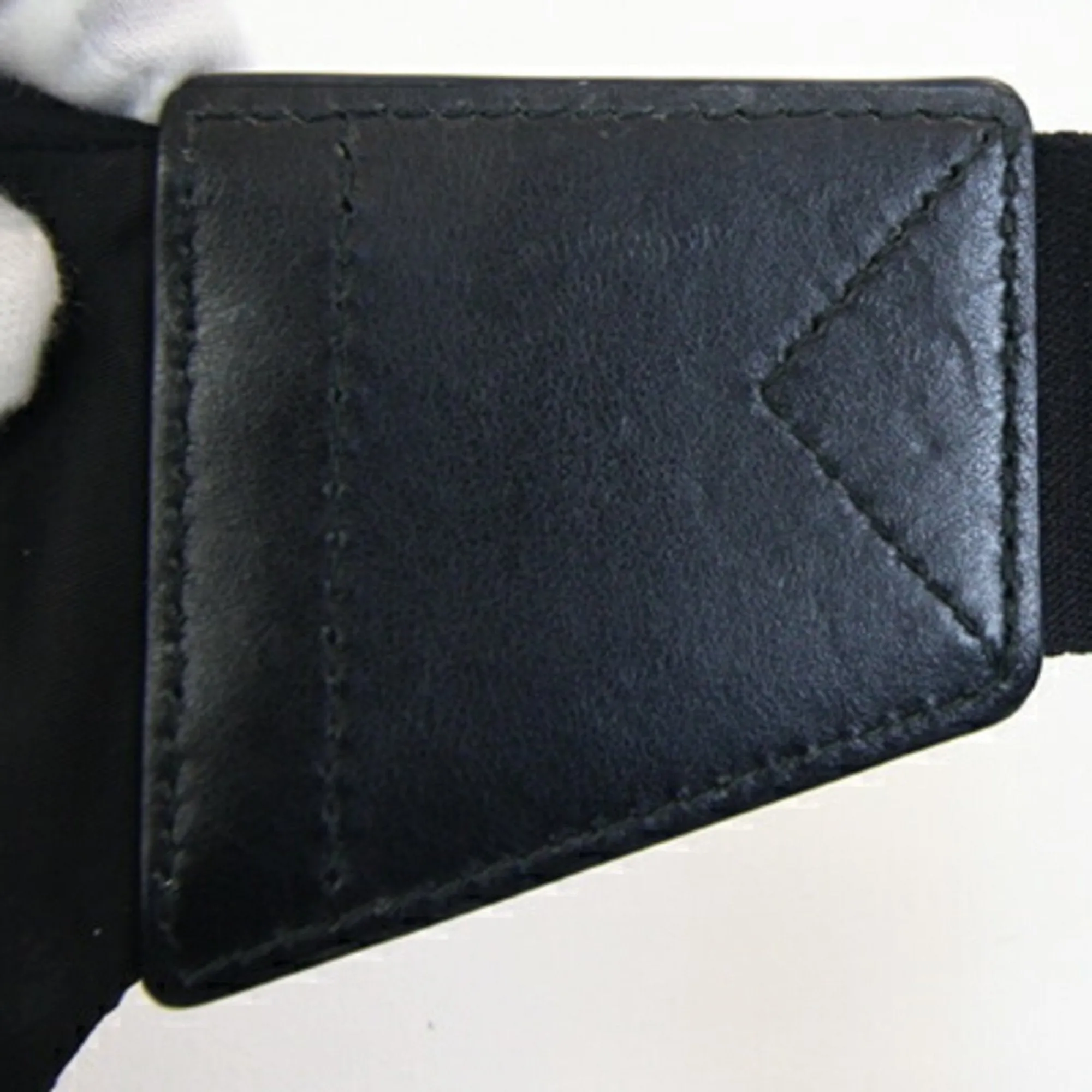 Burberry Nylon Leather Fanny Pack Sling Bag (Pre-Owned)