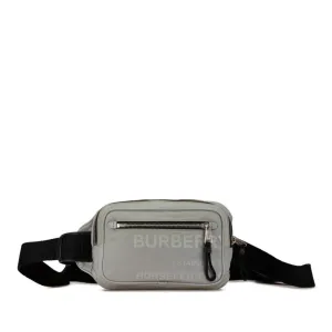 Burberry Nylon Leather Sling Bag (Pre-Owned) belt bags on sale