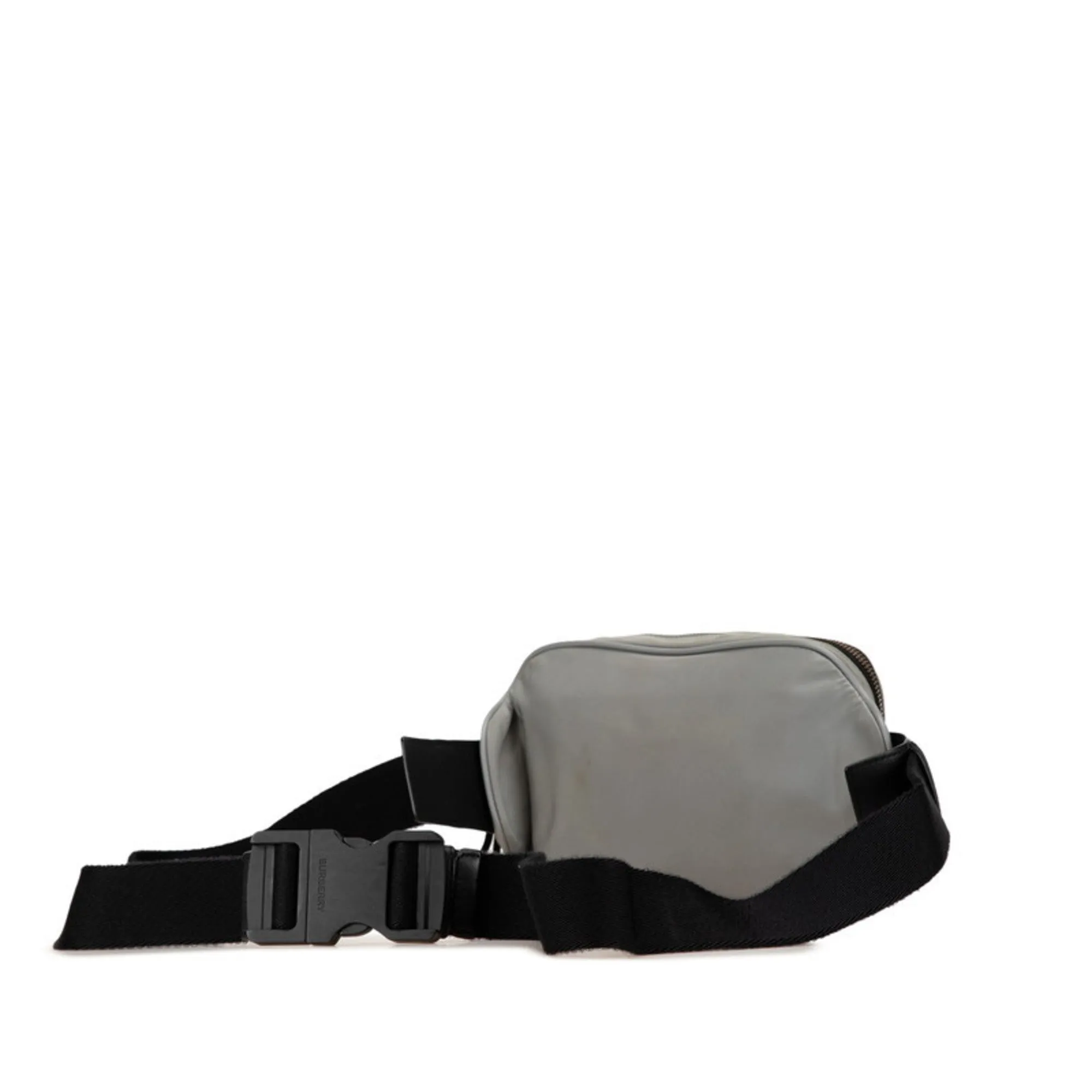 Burberry Nylon Leather Sling Bag (Pre-Owned)