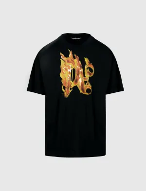 BURNING MONOGRAM TEE men's T-shirts