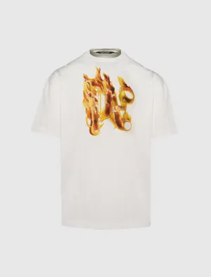 BURNING MONOGRAM TEE men's T-shirts