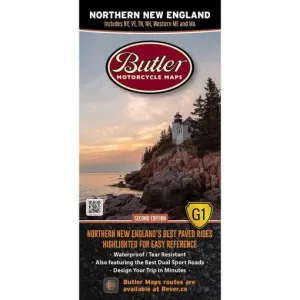 Butler Maps | Northern New England G1 Map camp tool kit sale lightweight camp multi tool compact camp repair kit