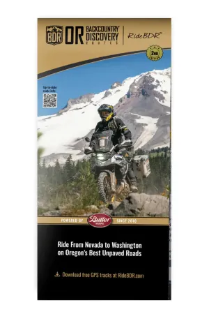 Butler Maps | Oregon Backcountry Discovery Route (ORBDR) Map camp tool kit sale lightweight camp multi tool compact camp repair kit