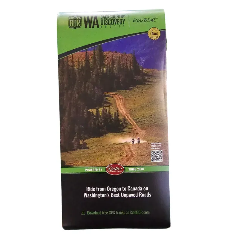 Butler Maps | Washington Backcountry Discovery Route (WABDR) Map camp tool kit sale lightweight camp multi tool compact camp repair kit
