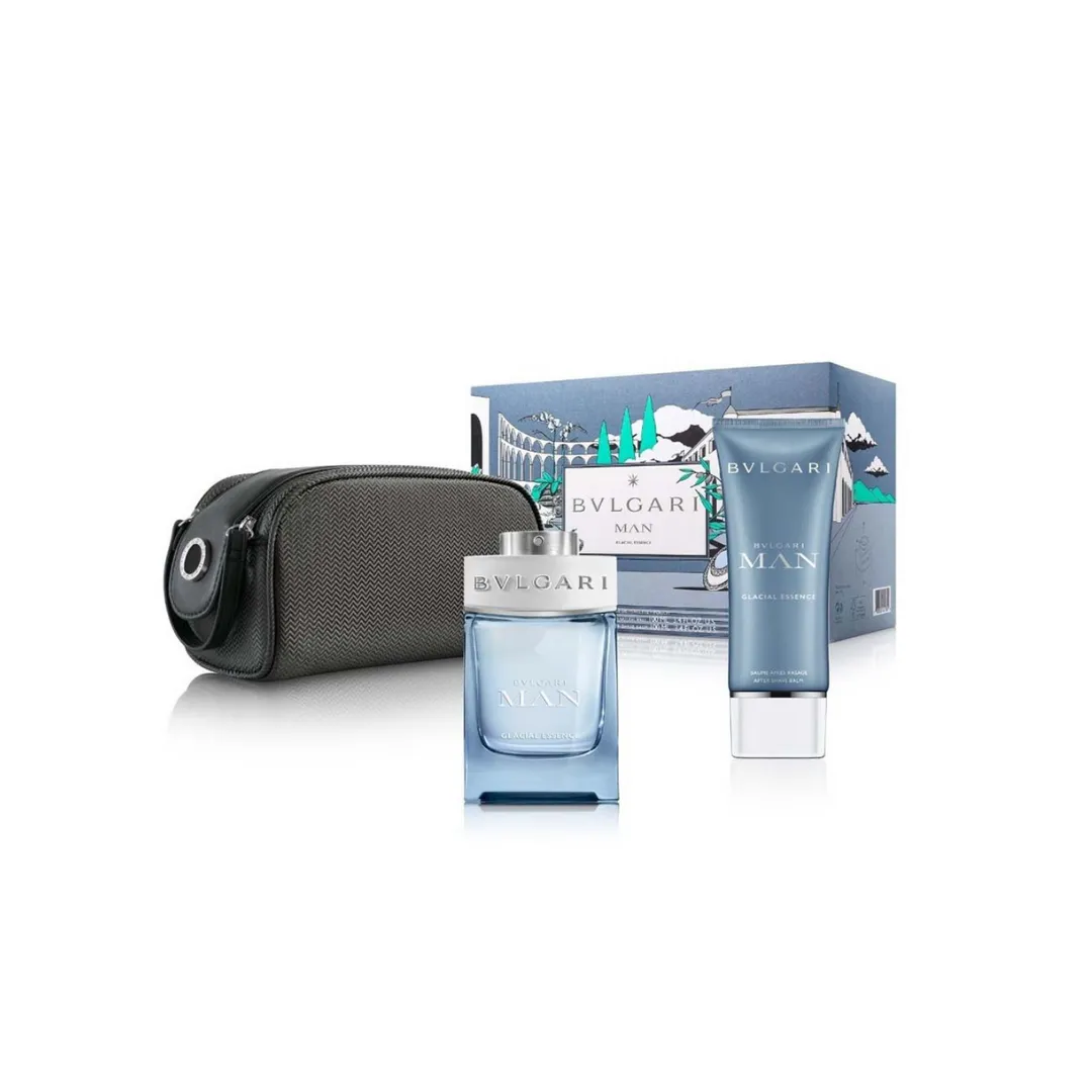 Bvlgari Glacial Essence Gift Set For Men 