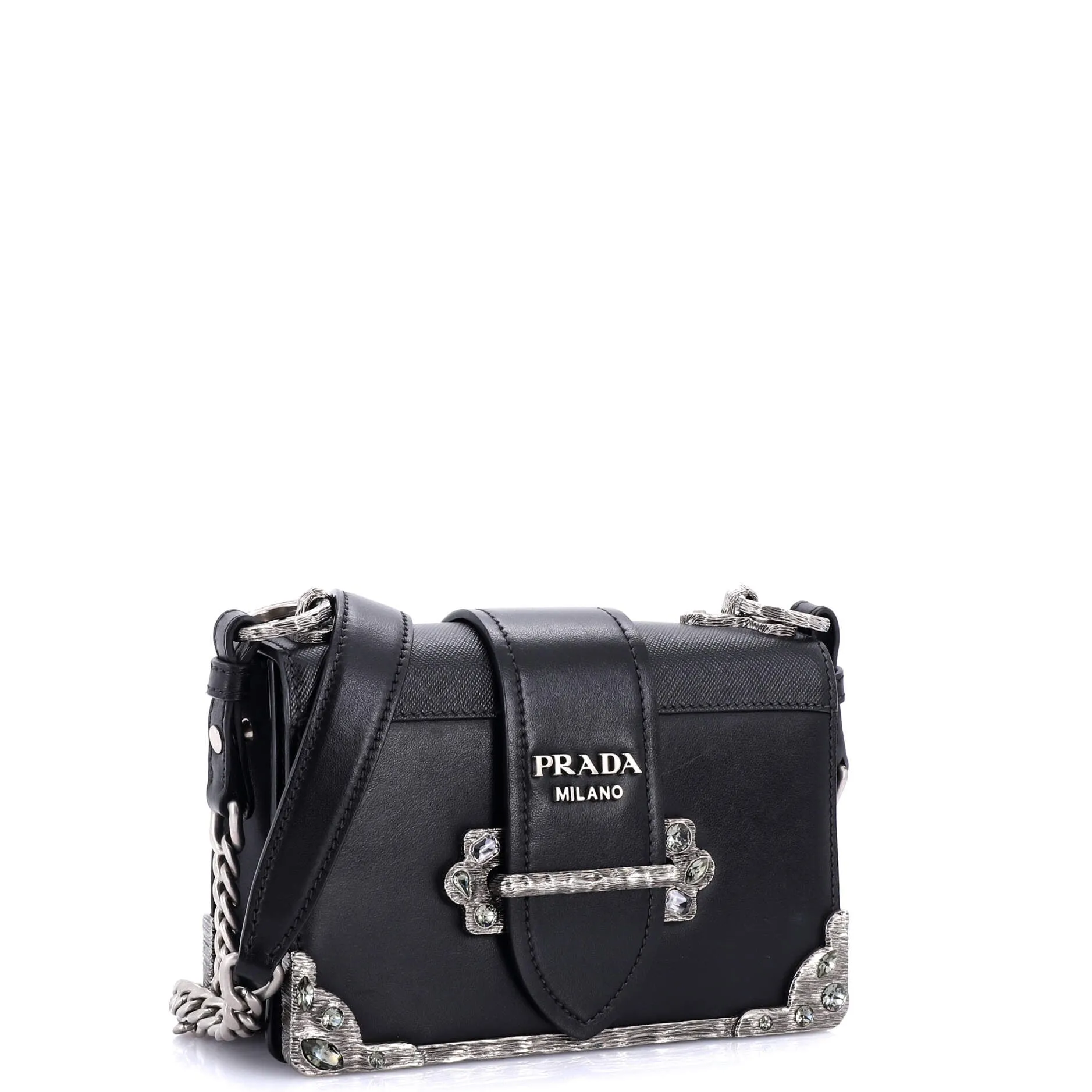Cahier Chain Crossbody Bag City Calf and Saffiano Small anti-theft crossbody bags sale