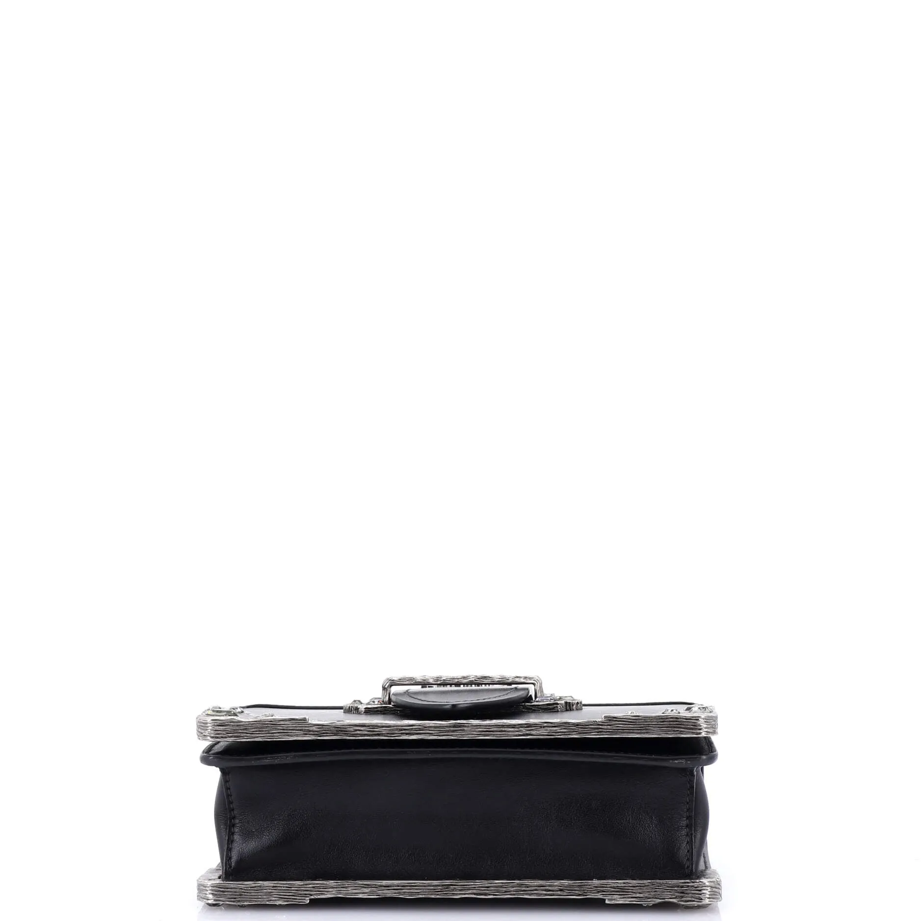 Cahier Chain Crossbody Bag City Calf and Saffiano Small