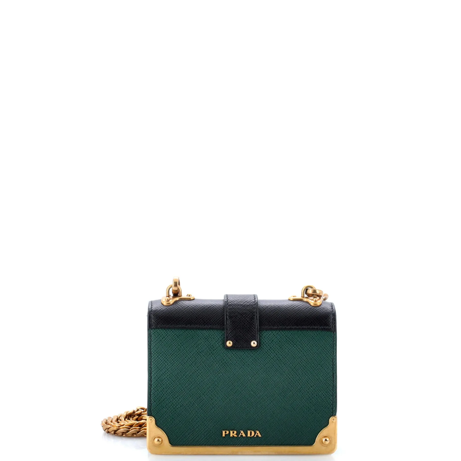 Cahier Crossbody Bag Embellished Leather Micro