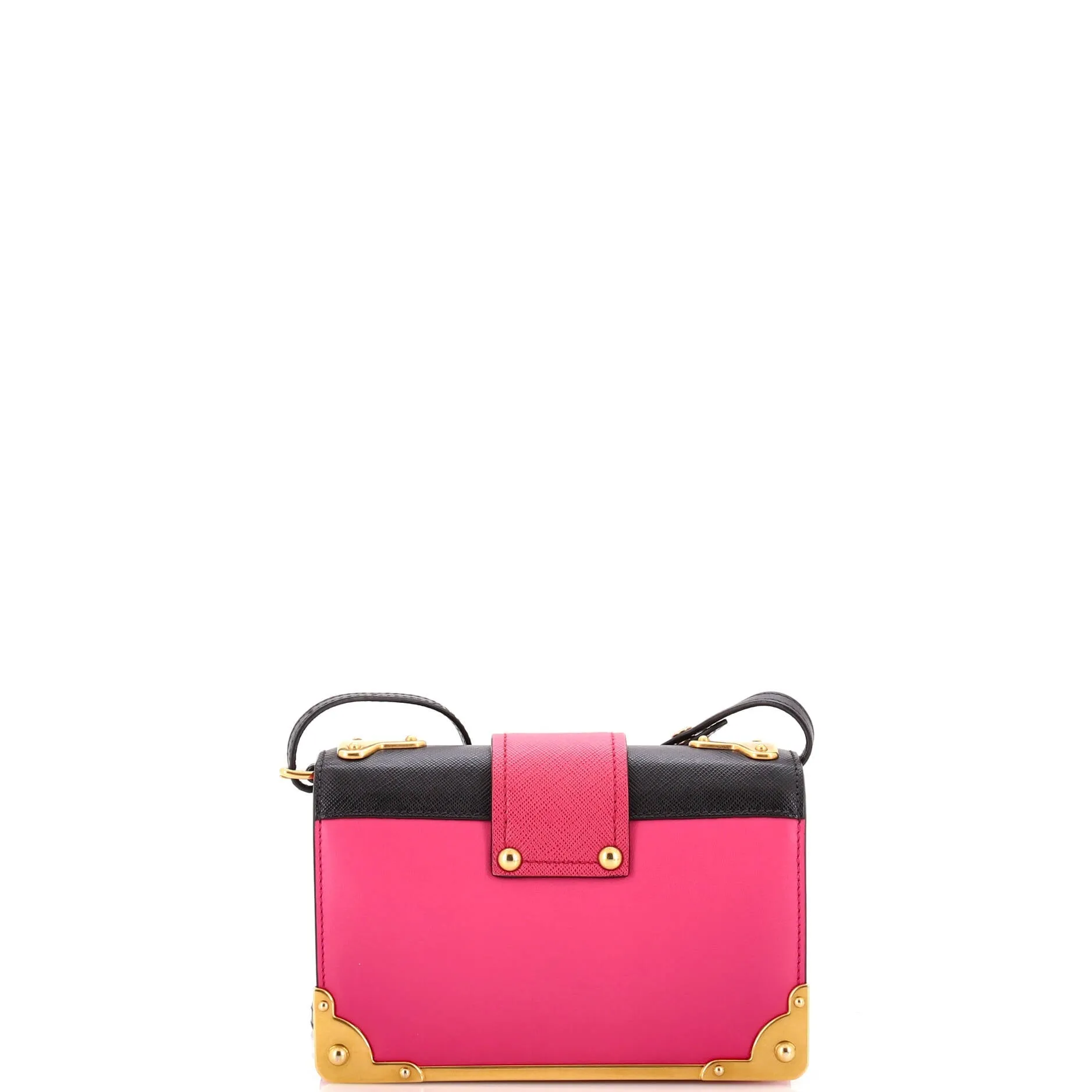 Cahier Crossbody Bag Embellished Leather Small