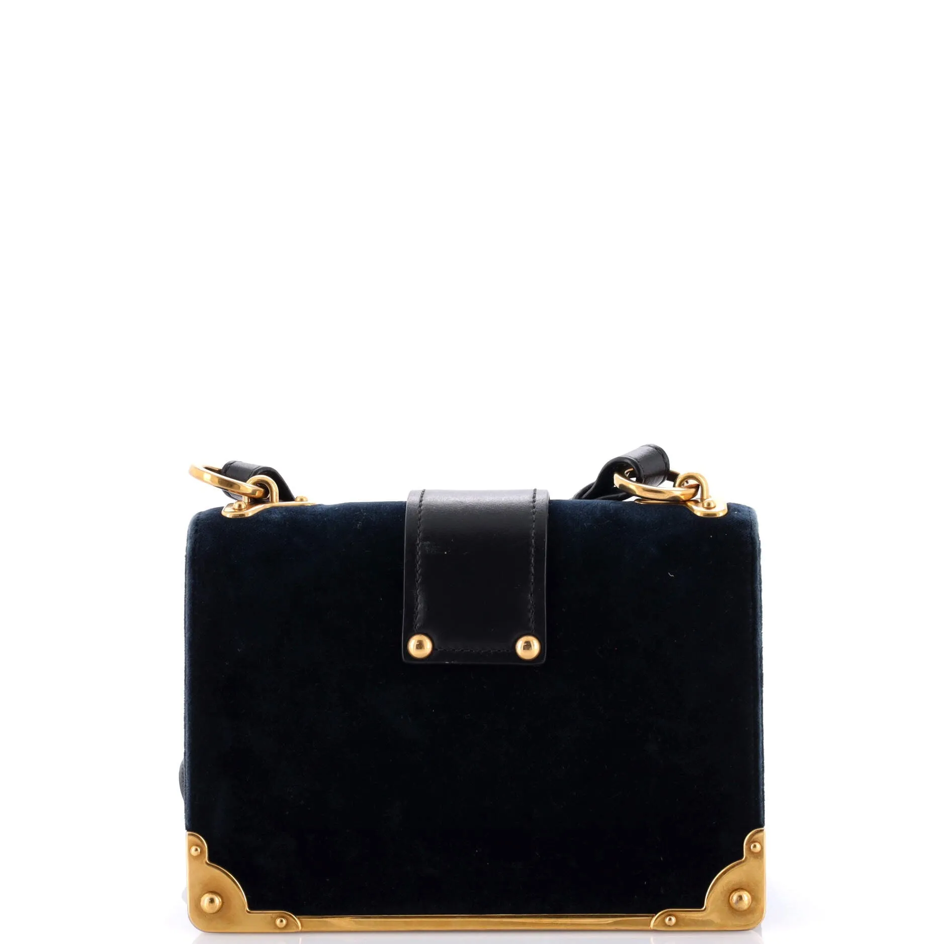 Cahier Crossbody Bag Velvet Small