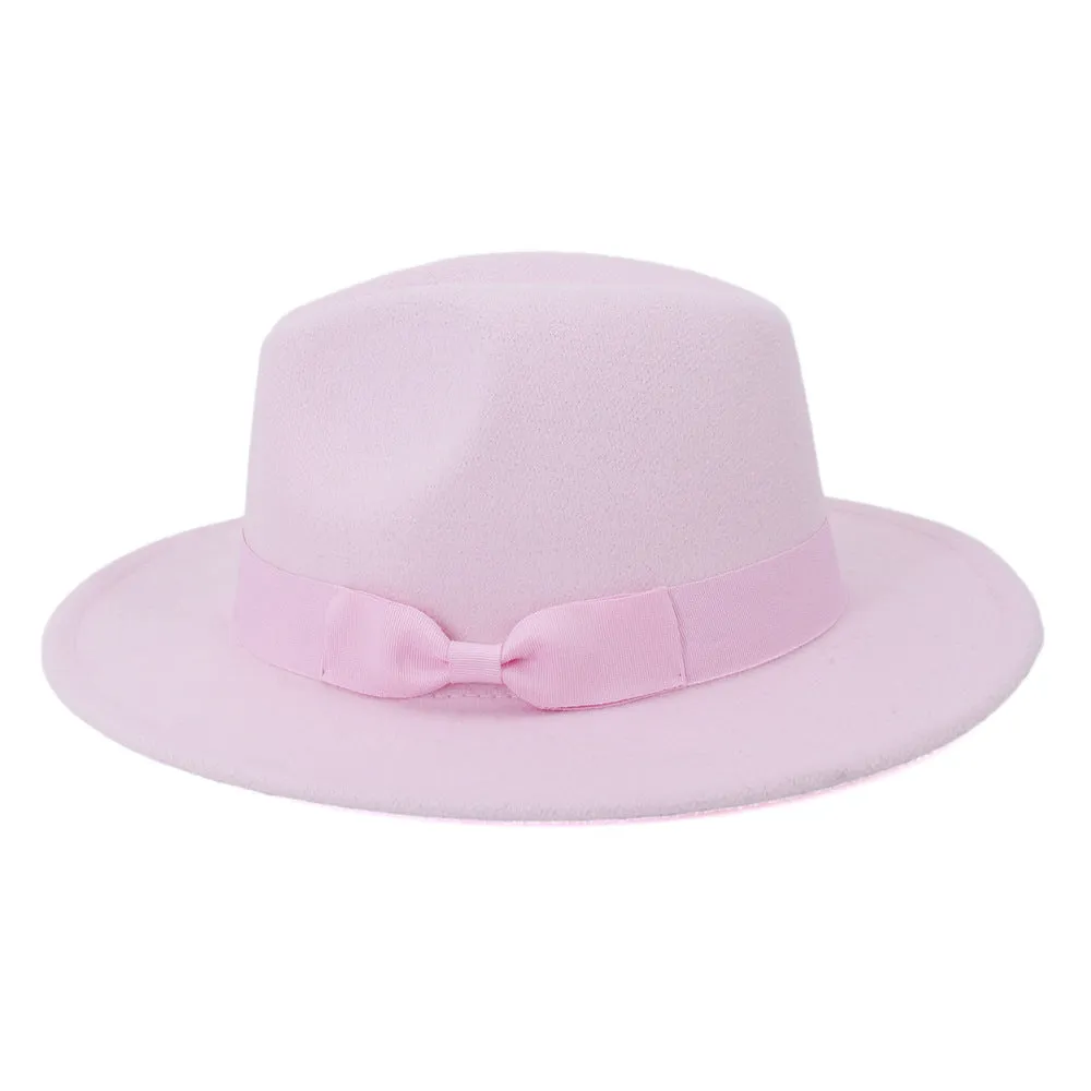 Calgary Ribbon Fedora Hat