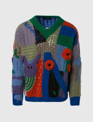 CALI CROCHET SWEATER men's T-shirts