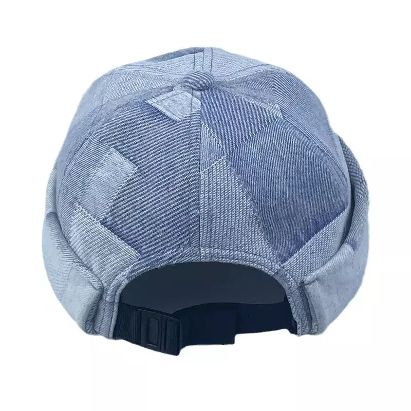 Camden Patchwork Denim Docker Cap