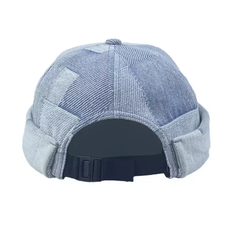 Camden Patchwork Denim Docker Cap