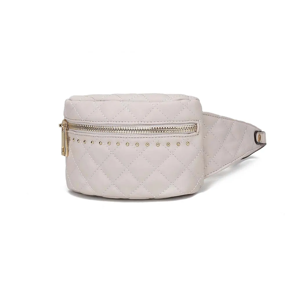 Camilla Quilted Belt Waist Bag by Mia K belt bags on sale