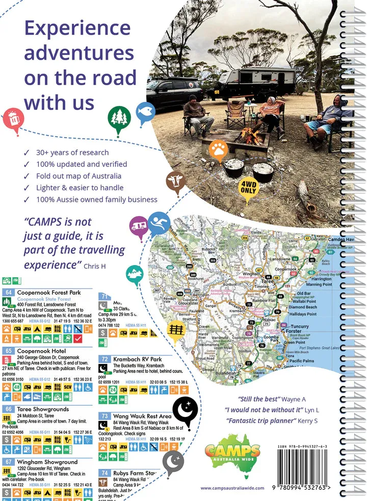 Camps 12 Standard Edition Spiral Bound (A4)