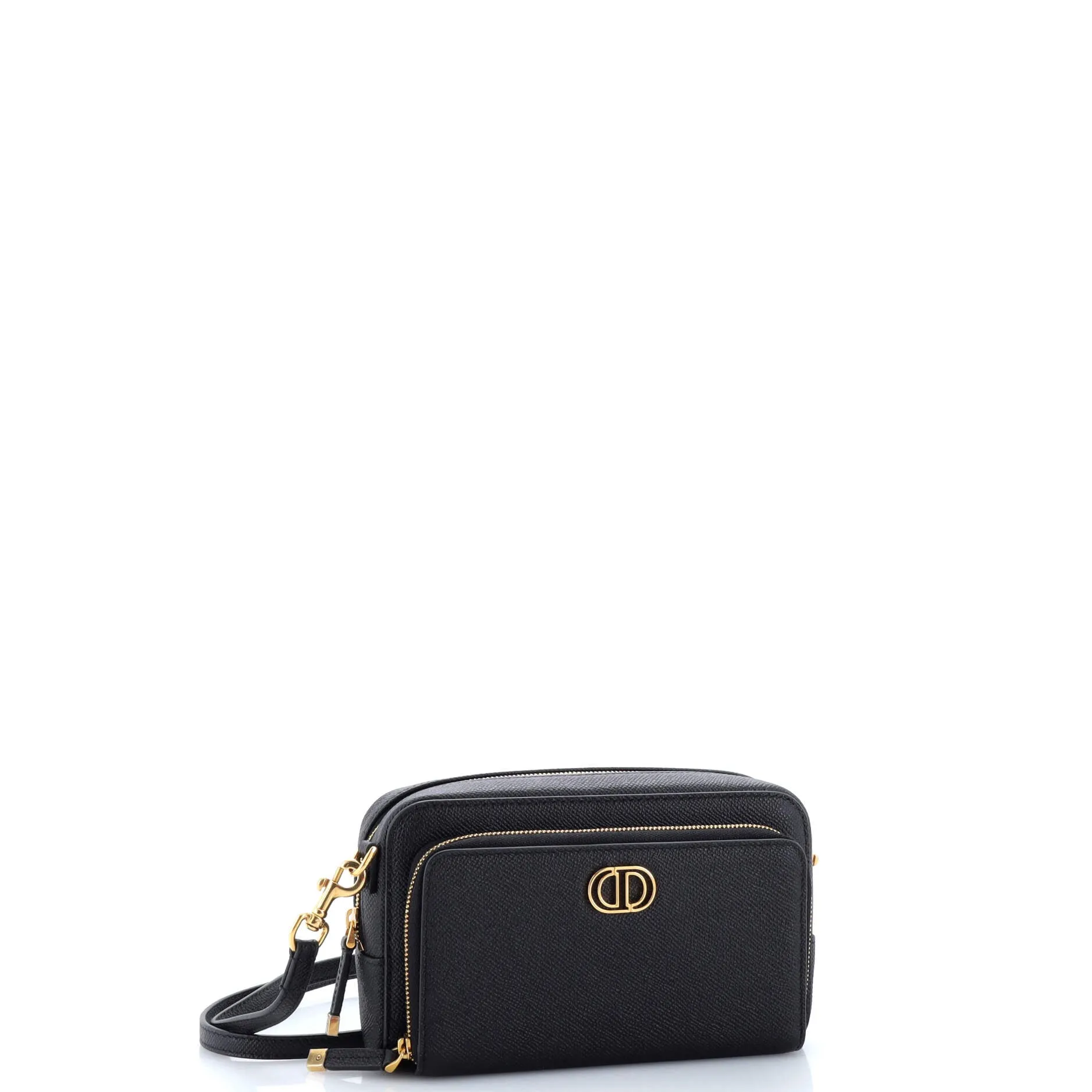 Caro Double Pouch Crossbody Bag Leather anti-theft crossbody bags sale