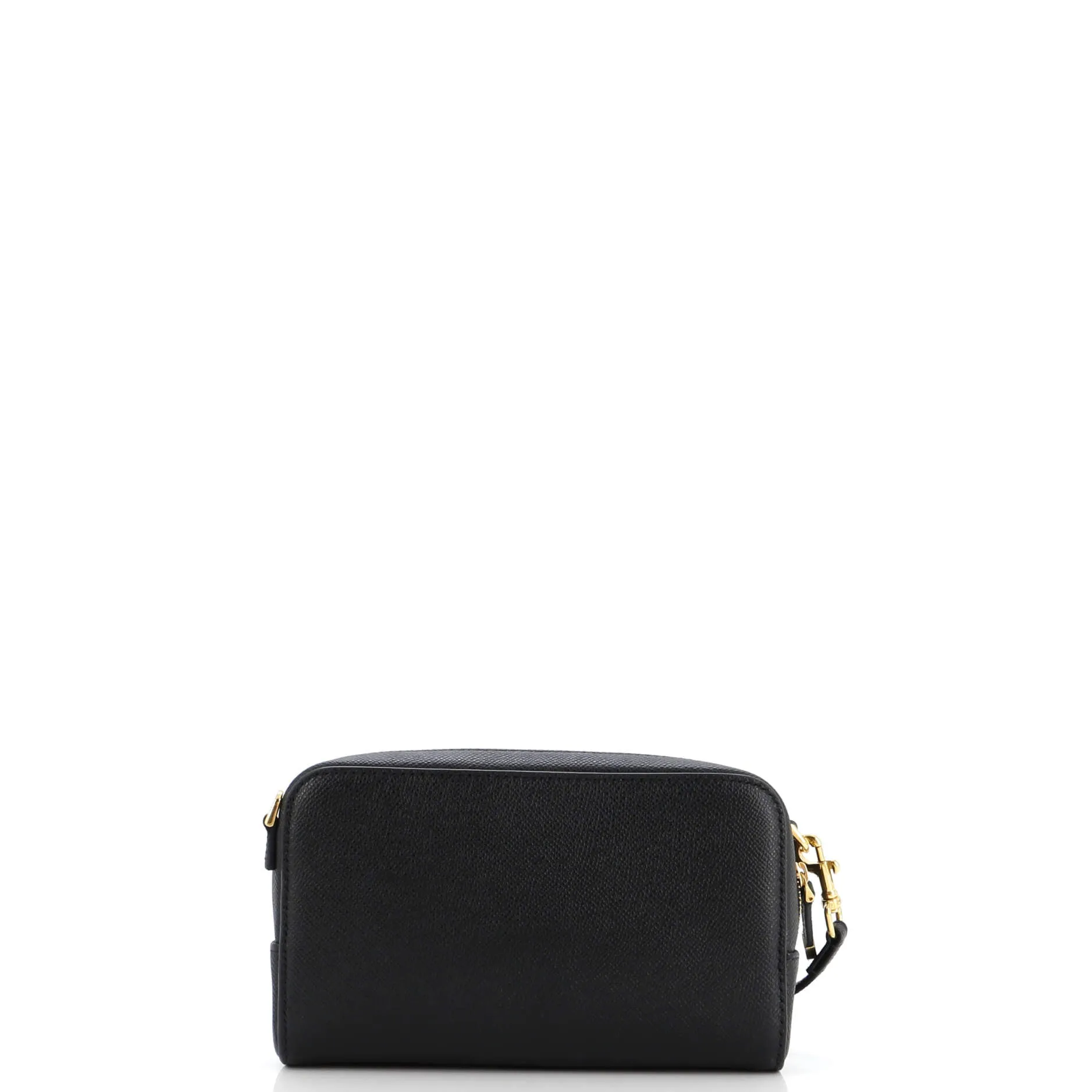 Caro Double Pouch Crossbody Bag Leather