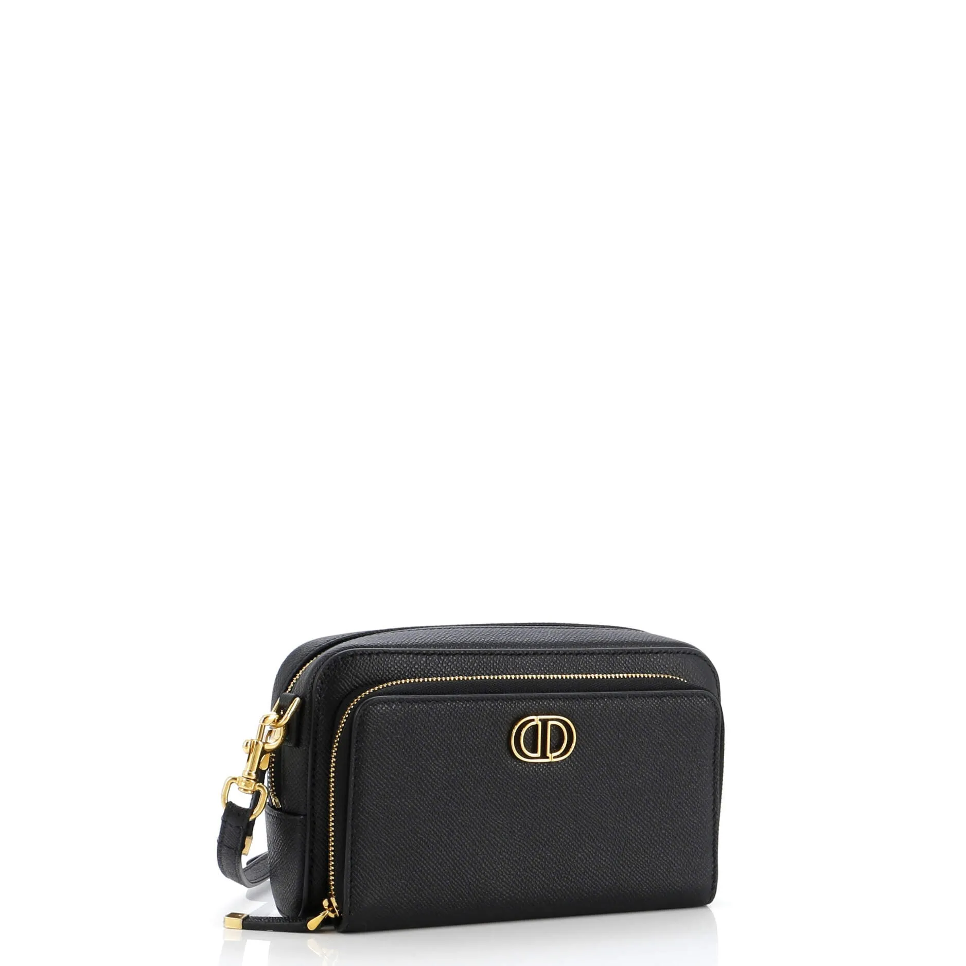 Caro Double Pouch Crossbody Bag Leather anti-theft crossbody bags sale