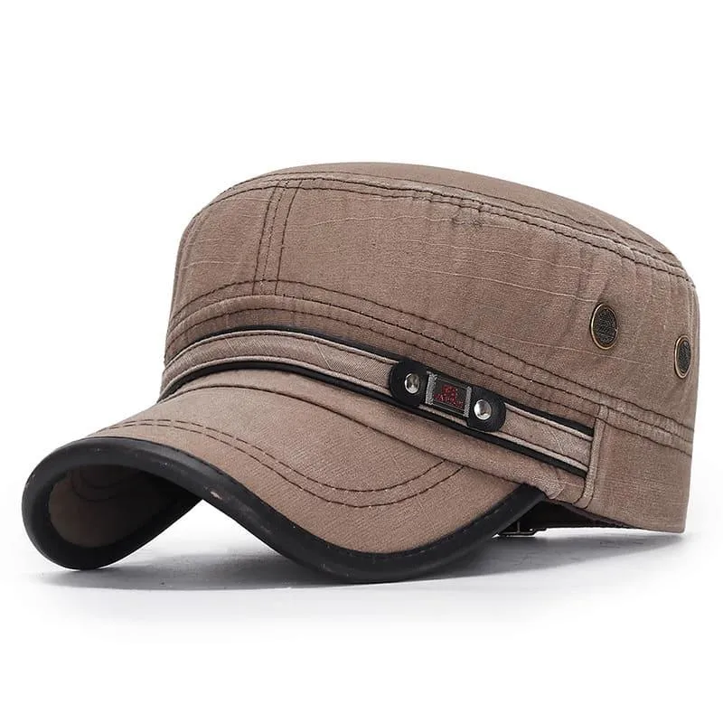 Carson Washed Cotton Army Cap
