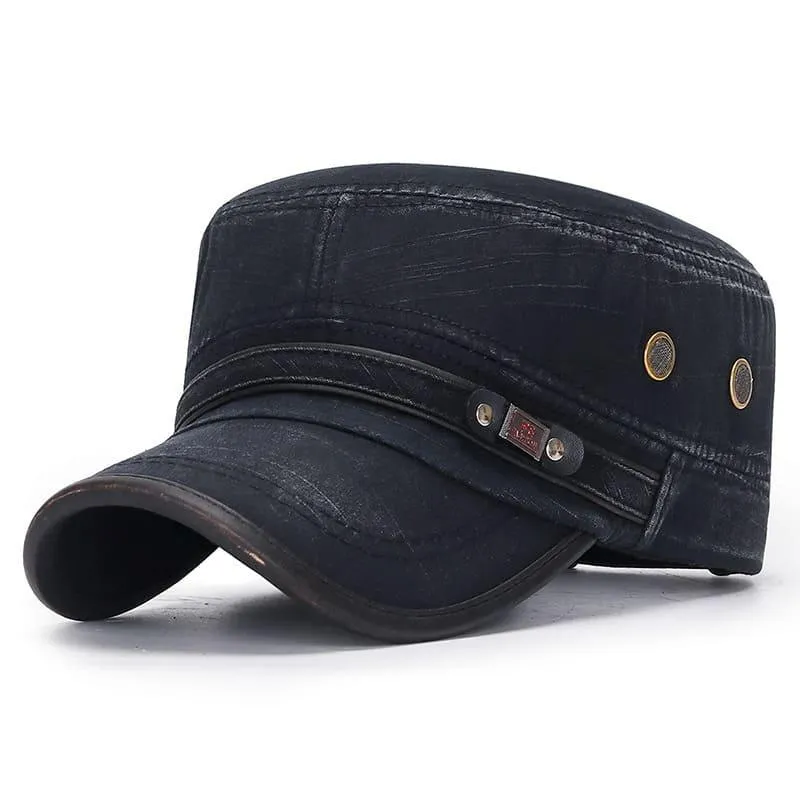 Carson Washed Cotton Army Cap