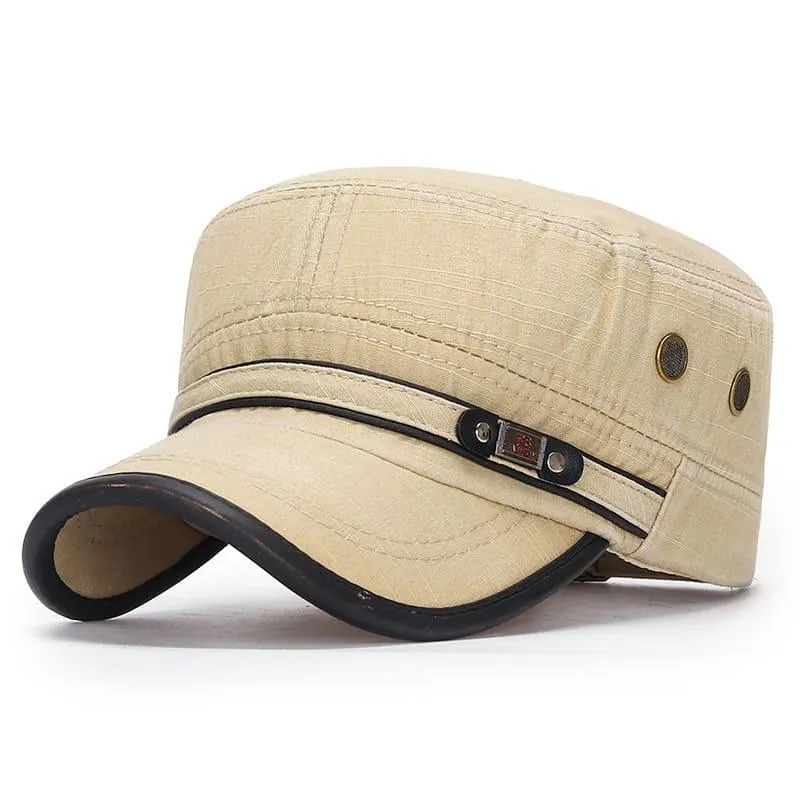 Carson Washed Cotton Army Cap