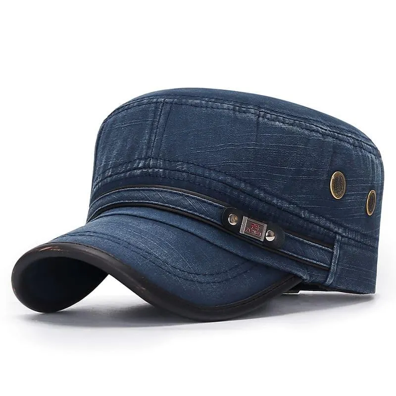 Carson Washed Cotton Army Cap